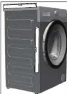 BEKO WMY 71233 LMB3 - Réglage des pieds - 2