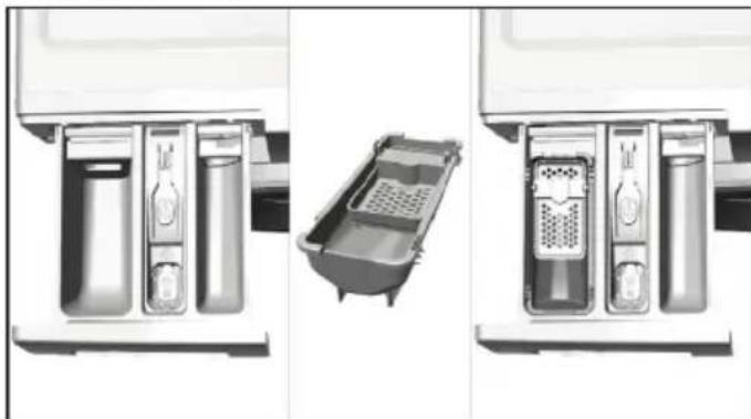BEKO WMY 71233 LMB3 - Si le produit contient un réservoir pour lessive liquide: - 1