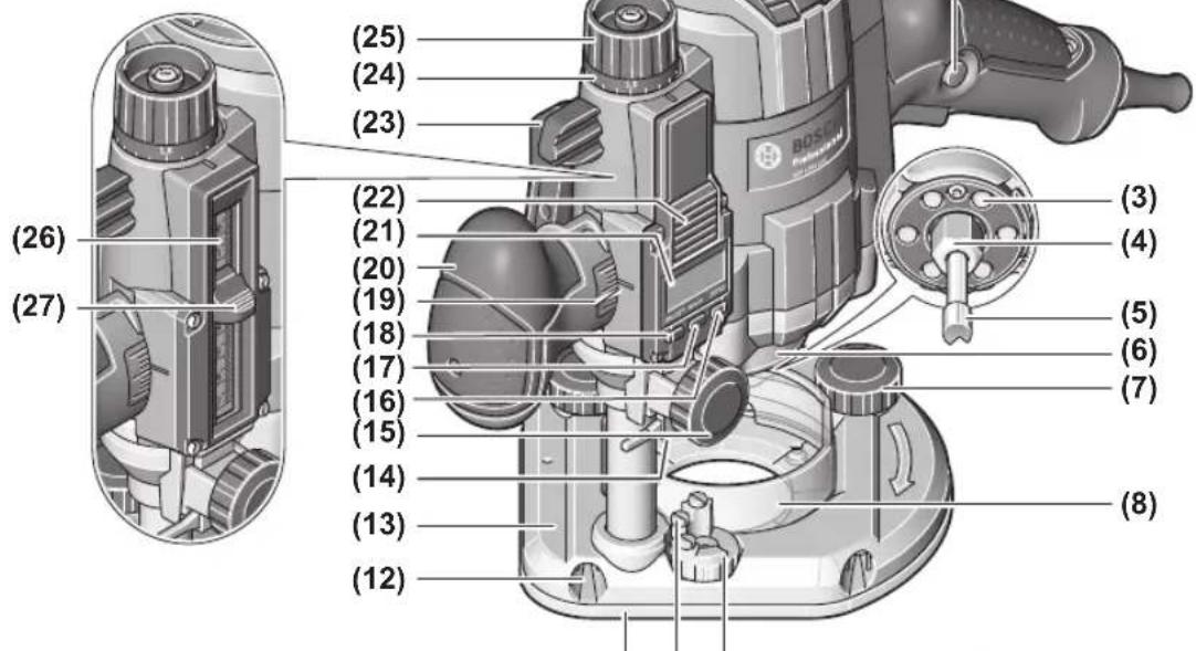 BOSCH GOF 1250 CE Professional - 2