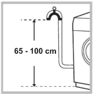 INDESIT IWD 71051 C ECO - Pripojeni vypousteci hadice - 1