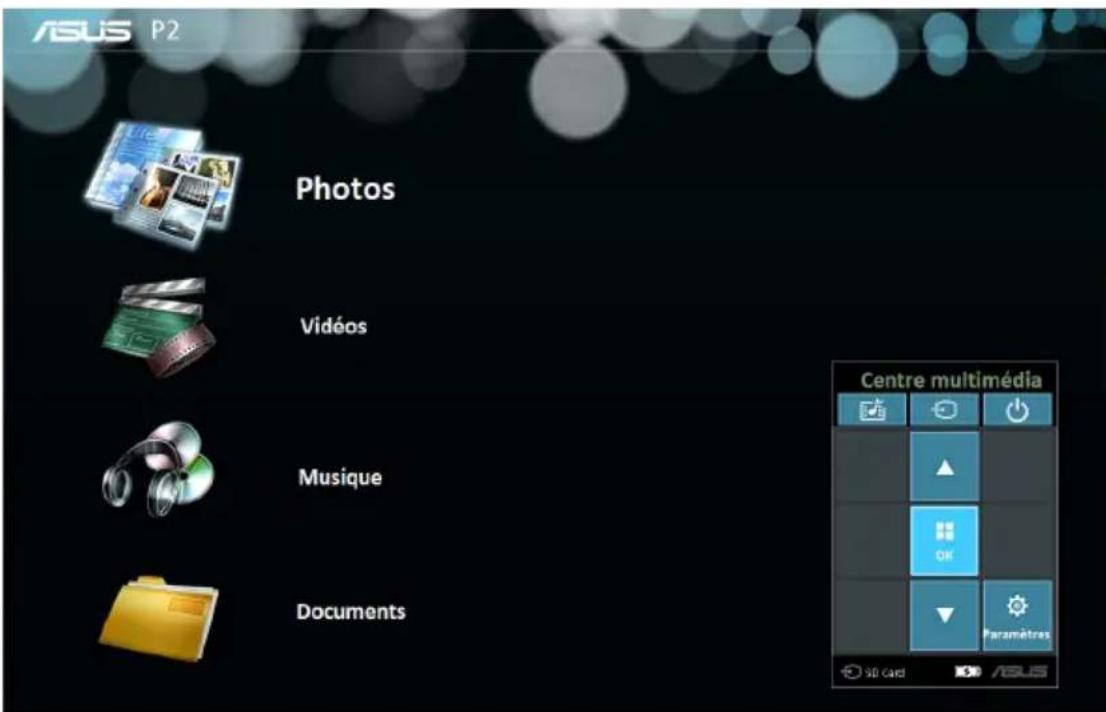 ASUS P2M - Utilisation de l'interface OSD - 1