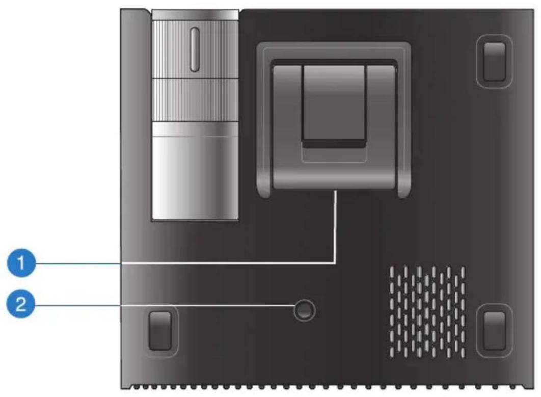 ASUS P2M - Dessous - 1