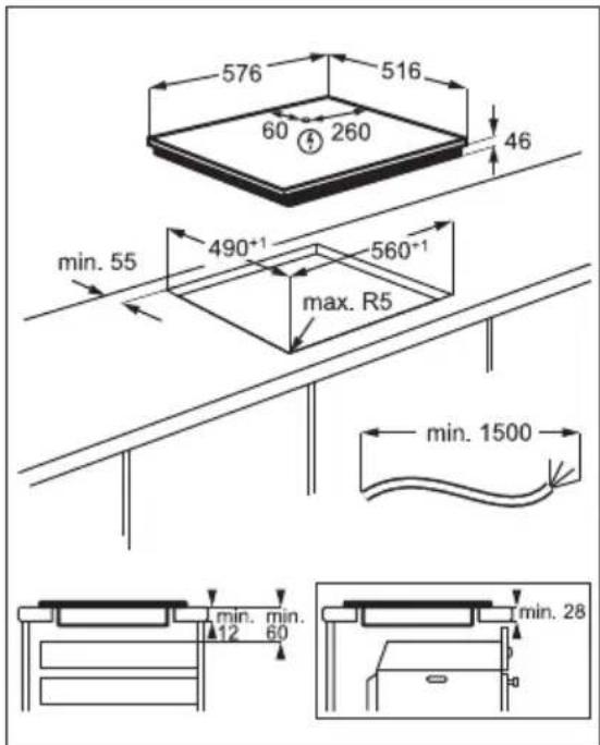 AEG IKE64450XB - Aufbau - 2