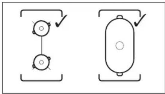 AEG IKE64450XB - Použití varních zón - 1