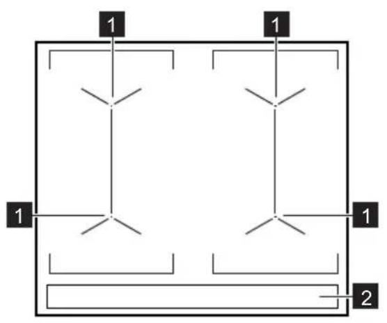 AEG IKE64450XB - Oversigt over kogepladens overflade - 1