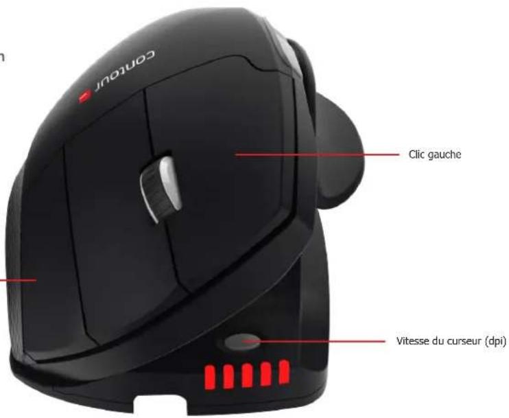 Contour Design Wireless Unimouse - Appariment - 1