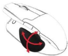 Contour Design Wireless Unimouse - Ajustements possibles - 4