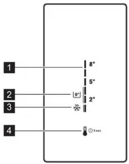 ELECTROLUX EN3390MOX - BANDEAU DE COMMANDE - 1