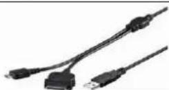 Wentronic USB 2.0 ALightning - Câbles 2 en 1 - 1