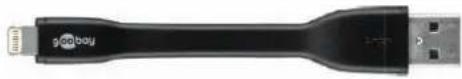 Wentronic USB 2.0 ALightning - Câbles plats - 1