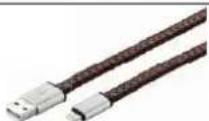 Wentronic USB 2.0 ALightning - Câbles en cuir - 1