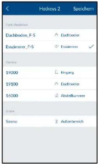 ABUS FUBE35001A - Réglages des raccourcis clavier - 1