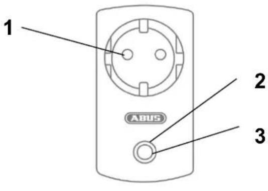 ABUS FUBE35001A - Prise radio FUHA35000 - 1