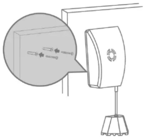 ABUS FUBE35001A - Lieux de montage du capteur d'eau : - 1