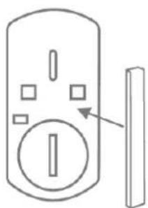 ABUS FUBE35001A - Fixation par collage - 1