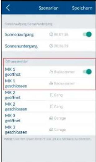 ABUS FUBE35001A - Scénario détecteur d'ouverture ouvert / fermé - 1