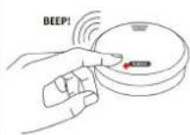 ABUS FUBE35001A - Test de l'électronique de l'appareil - 1