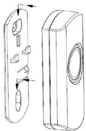 ABUS FUBE35001A - Montage en saillie avec support - 1