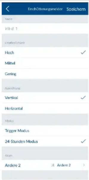 ABUS FUBE35001A - Configuration du détecteur de vibrations - 1
