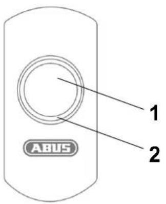 ABUS FUBE35001A - Bouton sans fil FUBE35020 - 1