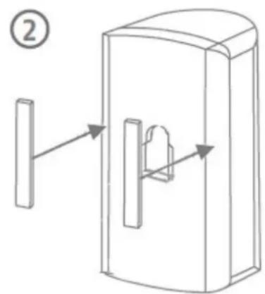 ABUS FUBE35001A - Fixation par collage - 2