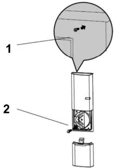 ABUS FUBE35001A - Montage avec vis - 1