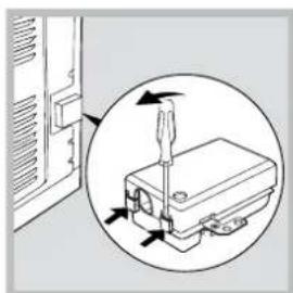 HOTPOINT FT 820.1 IXHA S - Montagem do cabo de fornecimento - 1