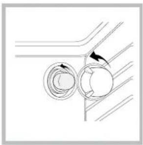 HOTPOINT FT 820.1 IXHA S - Replacing the light bulb - 1