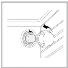 HOTPOINT FT 820.1 IXHA S - Substituição da lâmpada - 1