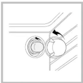 HOTPOINT FT 820.1 IXHA S - Vervangen van het lampje - 1