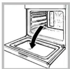 HOTPOINT FT 820.1 IXHA S - De ovendeur reinigen - 1