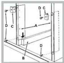 HOTPOINT FT 820.1 IXHA S - Centraggio e fissaggio - 1