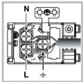 HOTPOINT FT 820.1 IXHA S - Anschluss des Netzkabels - 2