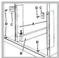 HOTPOINT FT 820.1 IXHA S - Centring and fixing - 1
