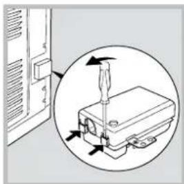 HOTPOINT FT 820.1 IXHA S - Montaggio del cavo di alimentazione - 1