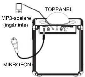 ION Party Rocker Live - Snabbstart/ kopplingsdiagram - 1
