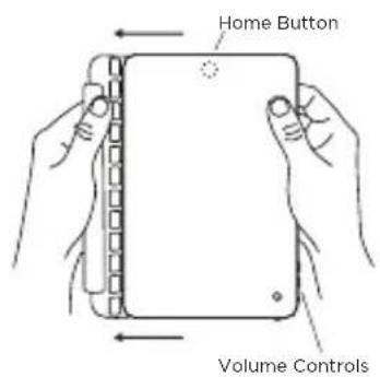 Zagg ZAGGkeys Cover - INSERTING/REMOVING YOUR iPad® - 1
