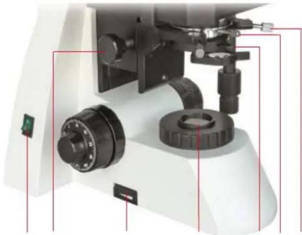 BRESSER SCIENCE TRM 301 - Adjustable Abbe condenser (Fig. 7) - 1