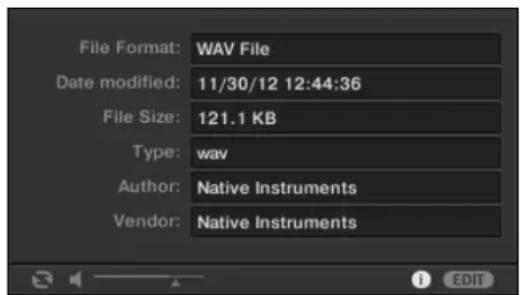 NATIVE INSTRUMENTS Maschine Jam - Afficher les informations des fichiers - 2