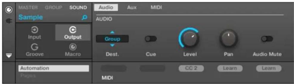 NATIVE INSTRUMENTS Maschine Jam - Utiliser le panneau Automation de l'Assignment Area - 6