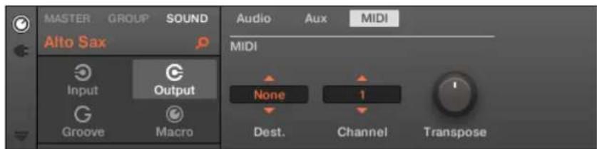 NATIVE INSTRUMENTS Maschine Jam - Émettre du MIDI depuis les Sounds - 4