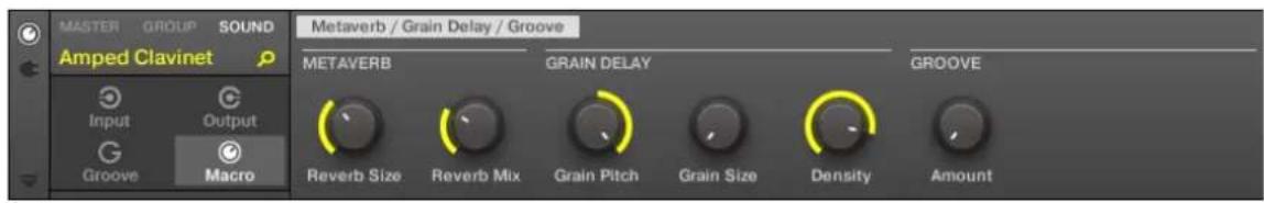 NATIVE INSTRUMENTS Maschine Jam - Créer des de因为他们 paramètres personalisés à l'aide des Macro Controls - 2