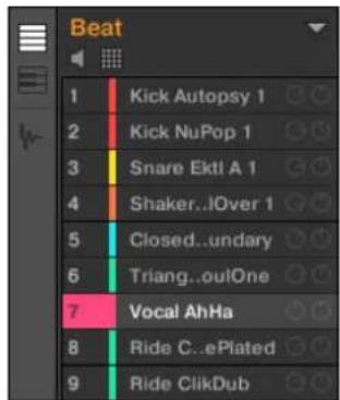 NATIVE INSTRUMENTS Maschine Jam - Sélectionner plusieurs Sounds ou Groups - 1