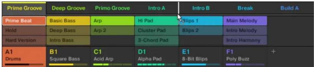 NATIVE INSTRUMENTS Maschine Jam - Réordonnier les Scenes - 2