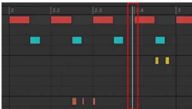 NATIVE INSTRUMENTS Maschine Jam - Sauter à une autre position de lecture au sein du Pattern - 1