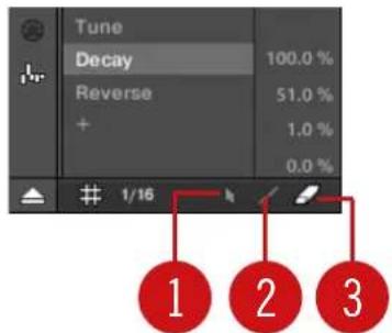 NATIVE INSTRUMENTS Maschine Jam - Editor des points de modulation - 1