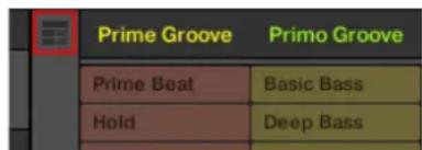 NATIVE INSTRUMENTS Maschine Jam - Basculer entre les affichages Ideas et Song - 1