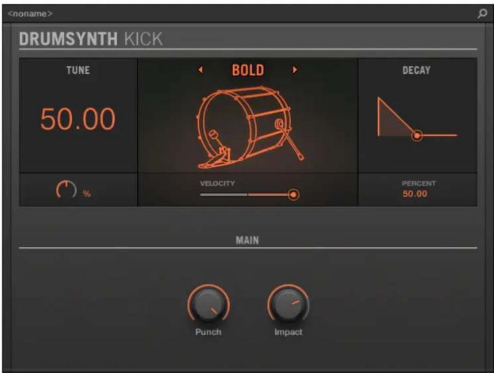 NATIVE INSTRUMENTS Maschine Jam - Apparence commune au sein du Plug-in Strip (Affichage Mix) - 1
