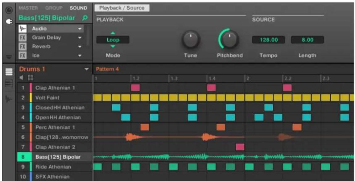 NATIVE INSTRUMENTS Maschine Jam - Utiliser le mode Loop - 1