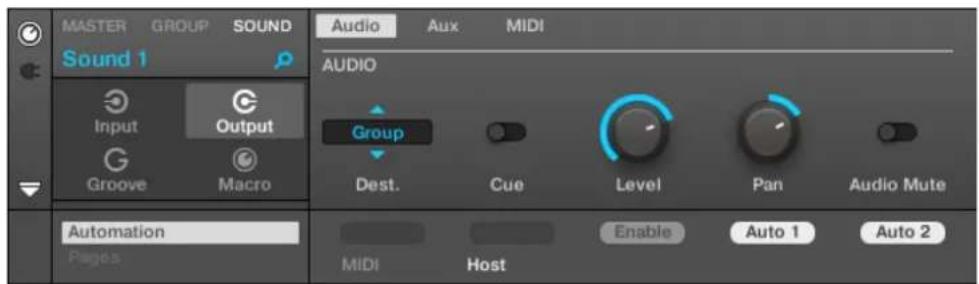 NATIVE INSTRUMENTS Maschine Jam - Utiliser le panneau Automation de l'Assignment Area - 7